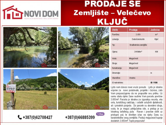 PRODAJE SE - Građevinsko zemljište - Centar - KLJUČ 