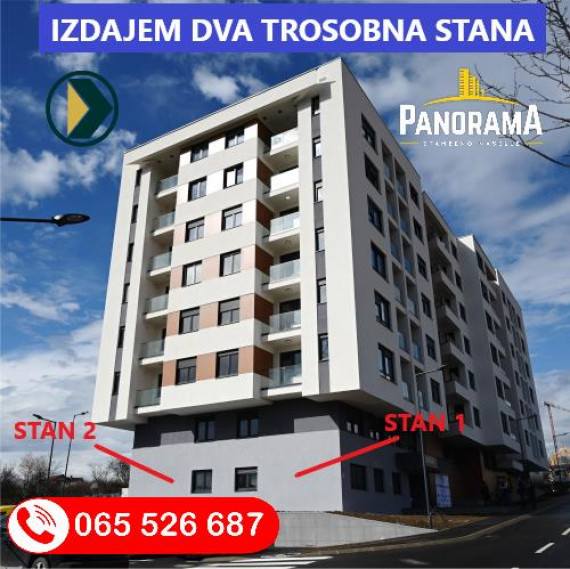 Izdajem dva trosobna stan – Banja Luka