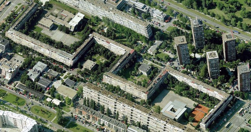 U najvećoj zgradi u Srbiji živi 3.500 ljudi: Ima 795 stanova, 62 ulaza, četiri adrese i dugačka je skoro KILOMETAR