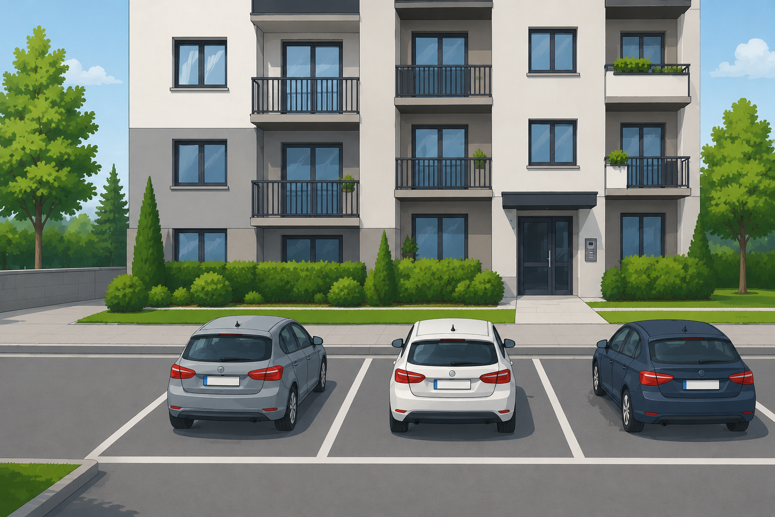 Da li parking ispred zgrade pripada svim stanarima? Zakon kaže da, ali ima izuzetaka