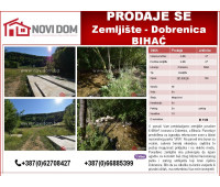 PRODAJE SE - Zemljište - Dobrenica - BIHAĆ