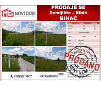 PRODANO! - Zemljište - Ribić - BIHAĆ