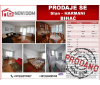 PRODANO!  - Stan - Harmani - BIHAĆ