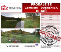 PRODANO - Zemljište - Dobrenica - BIHAĆ