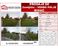 SNIŽENA CIJENA - Zemljište - Vedro polje - BIHAĆ