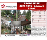 PRODAJE SE - Zemljište sa započetim objektom - Zavalje - BIHAĆ