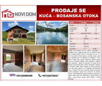 PRODAJE SE - Kuća pored Une - BOSANSKA OTOKA